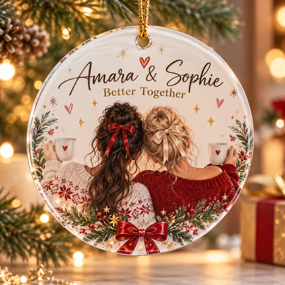 Personalized Friendship Ornament — Photo 1