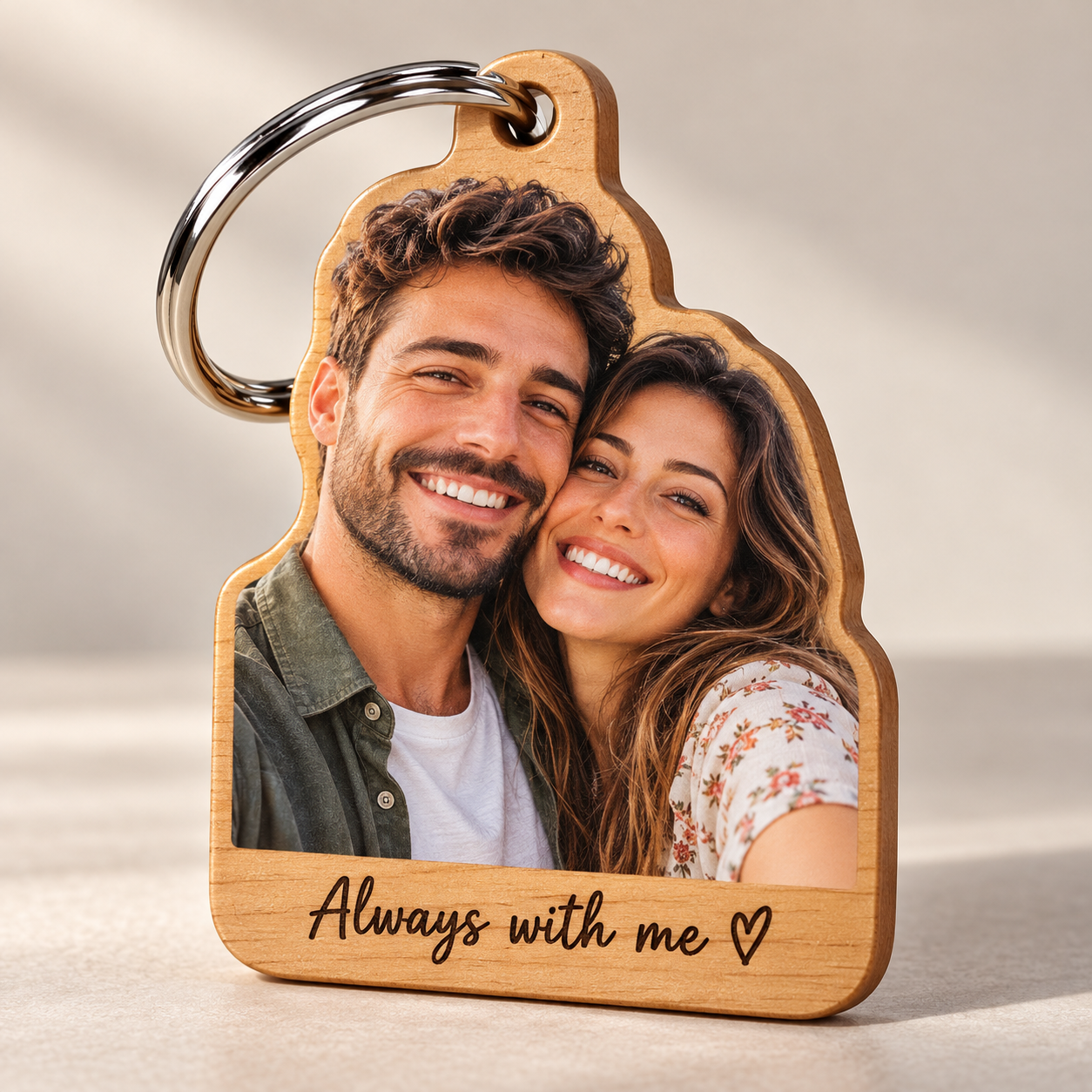 Personalized Photo Keychain — Photo 1