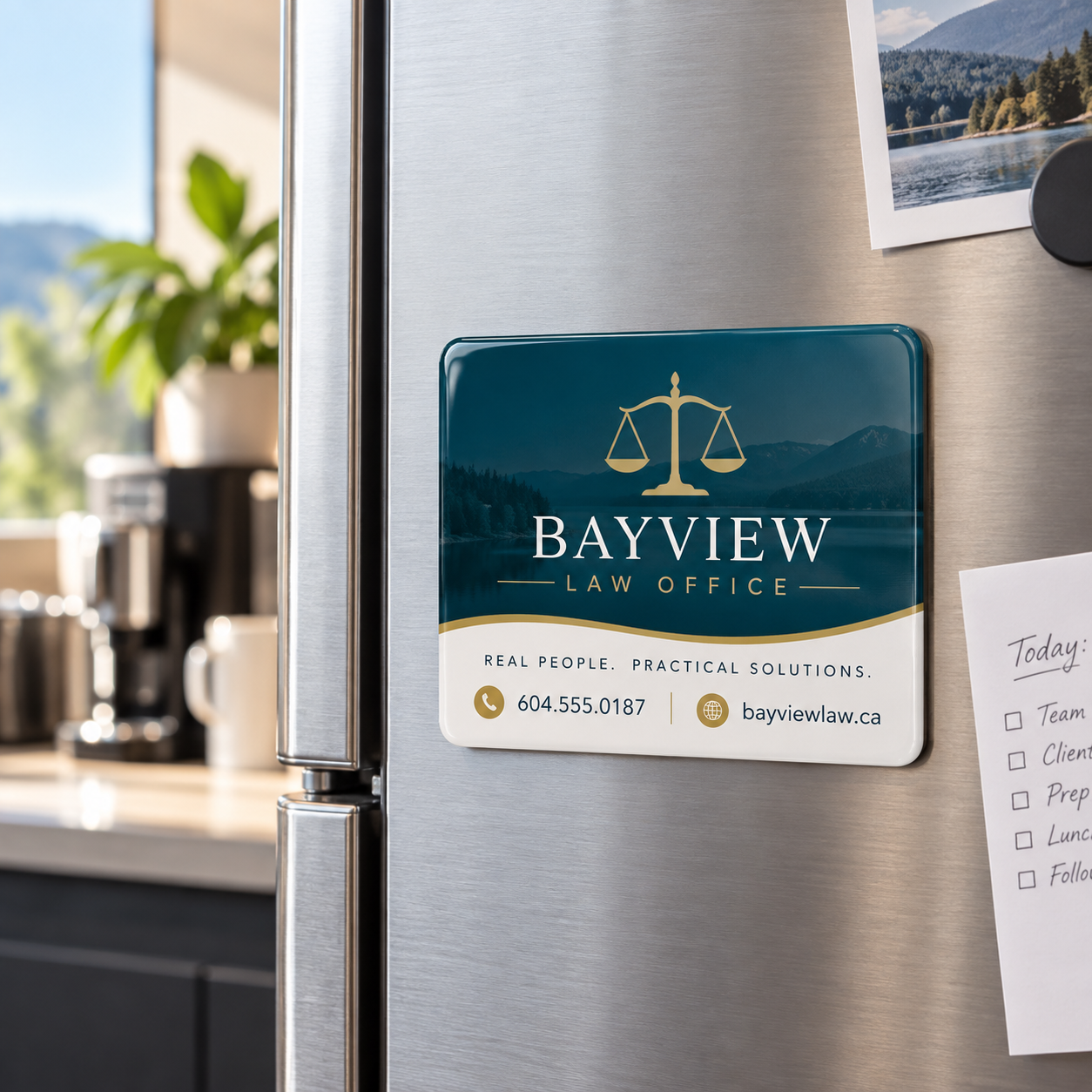 Custom Business Logo Fridge Magnet — Photo 3
