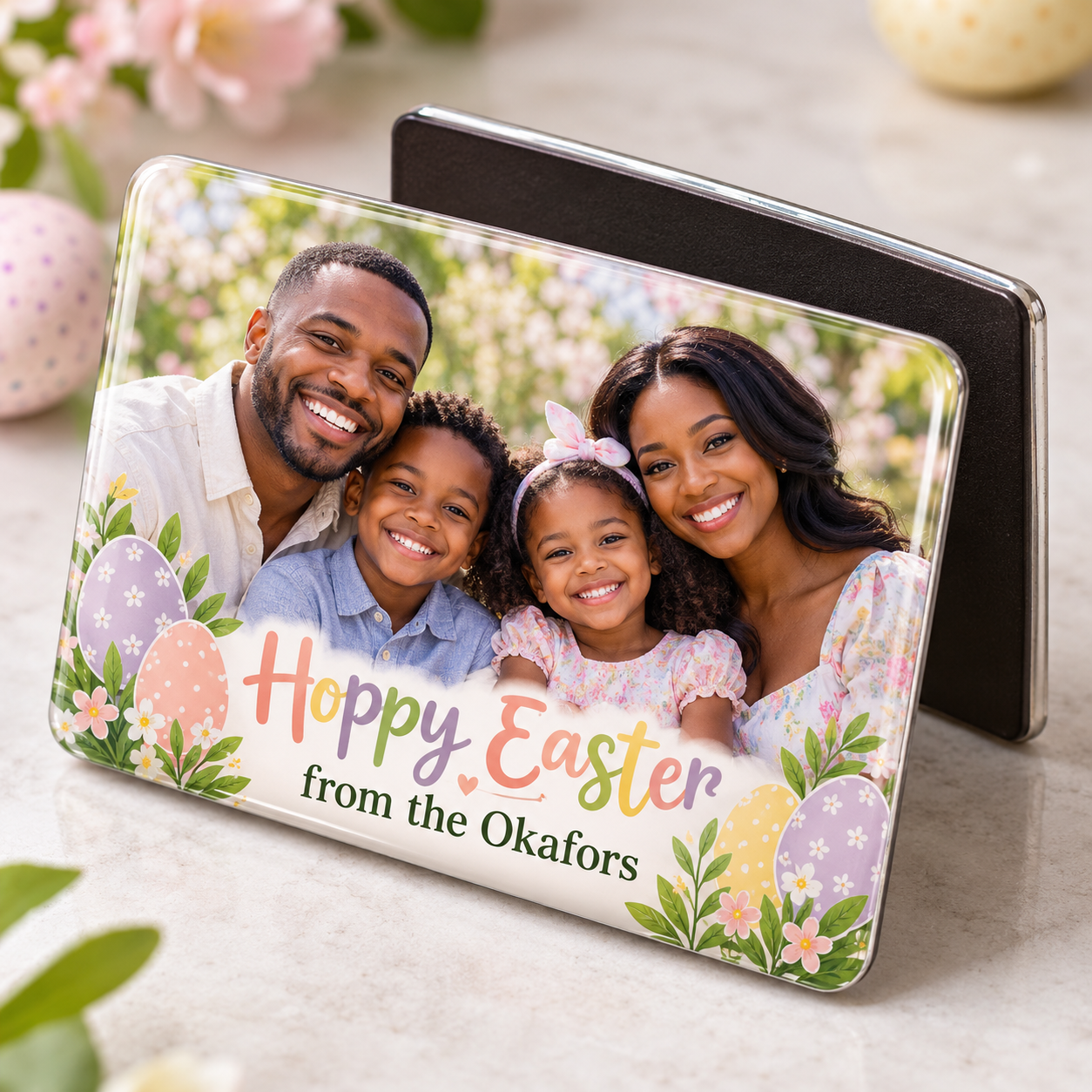 Personalized Easter Photo Magnet — Photo 4