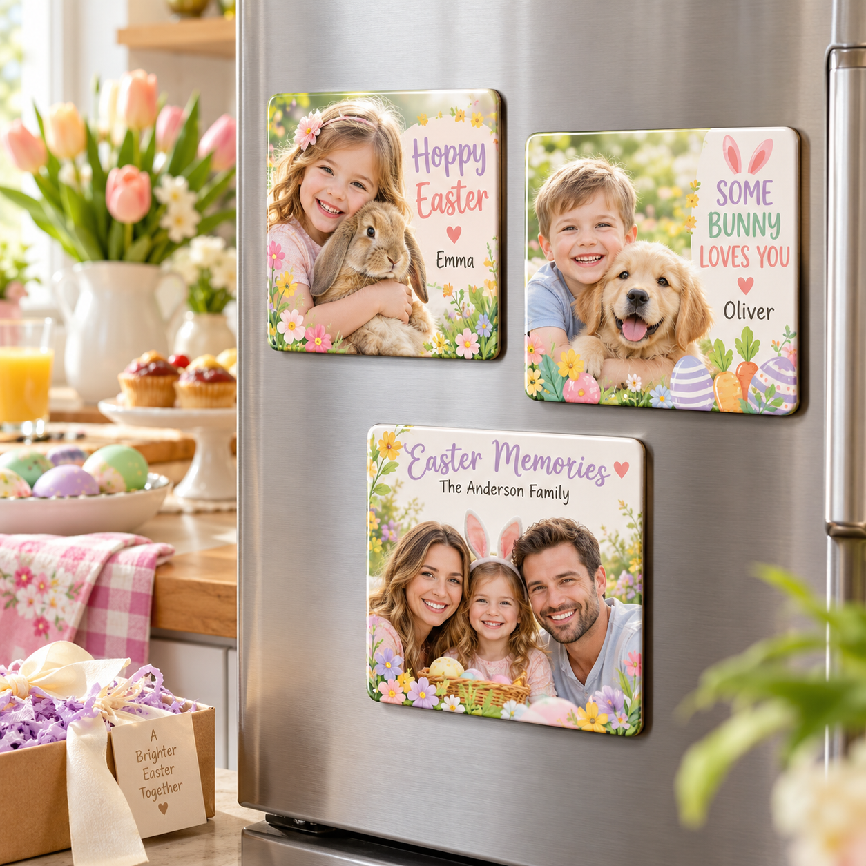Personalized Easter Photo Magnet — Photo 2