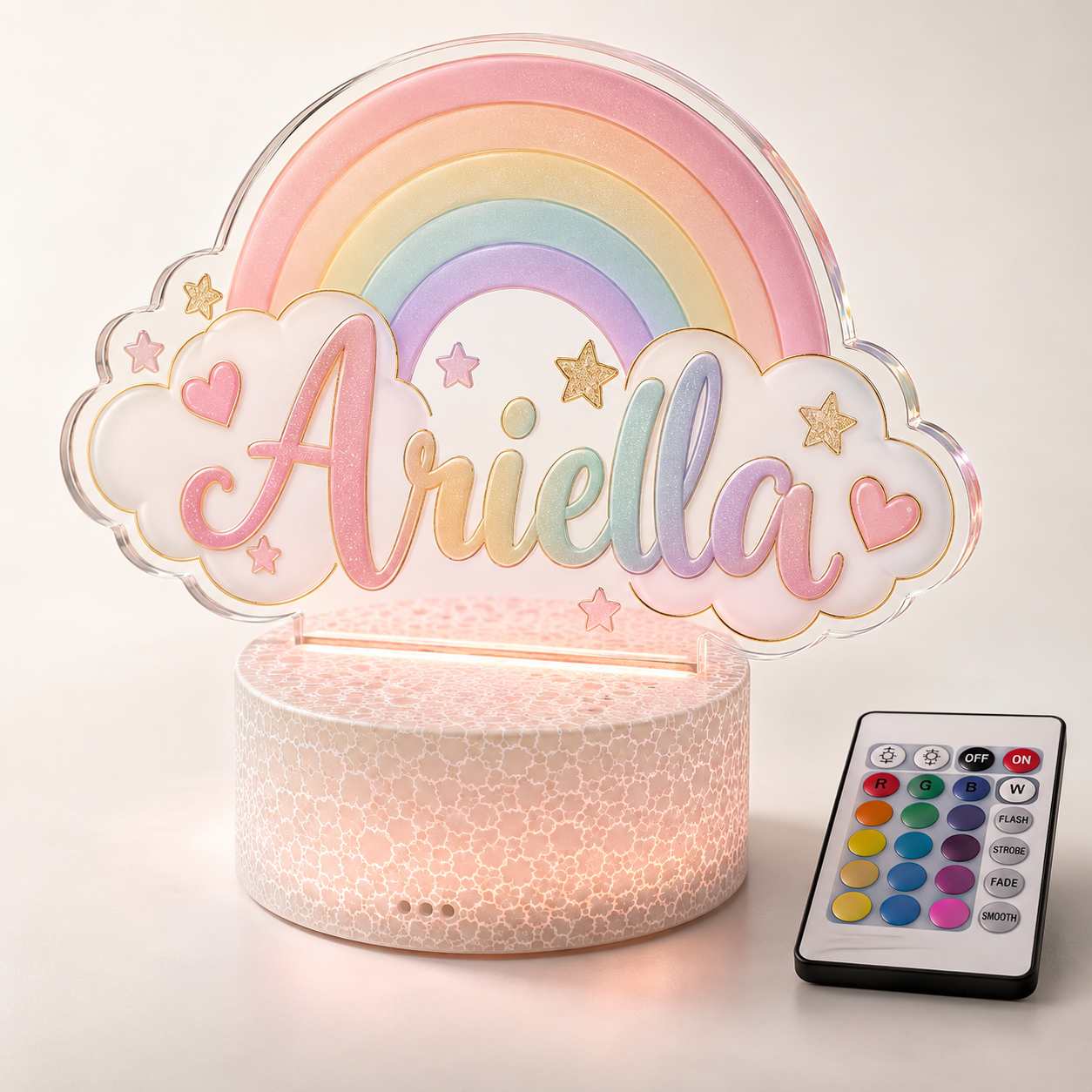 Name LED Night Light – Custom Acrylic Name Lamp — Photo 5