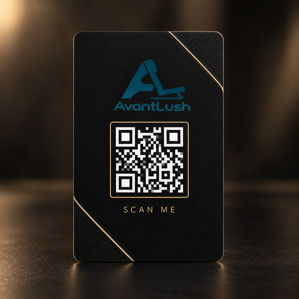 Premium Black Business Cards — Photo 3