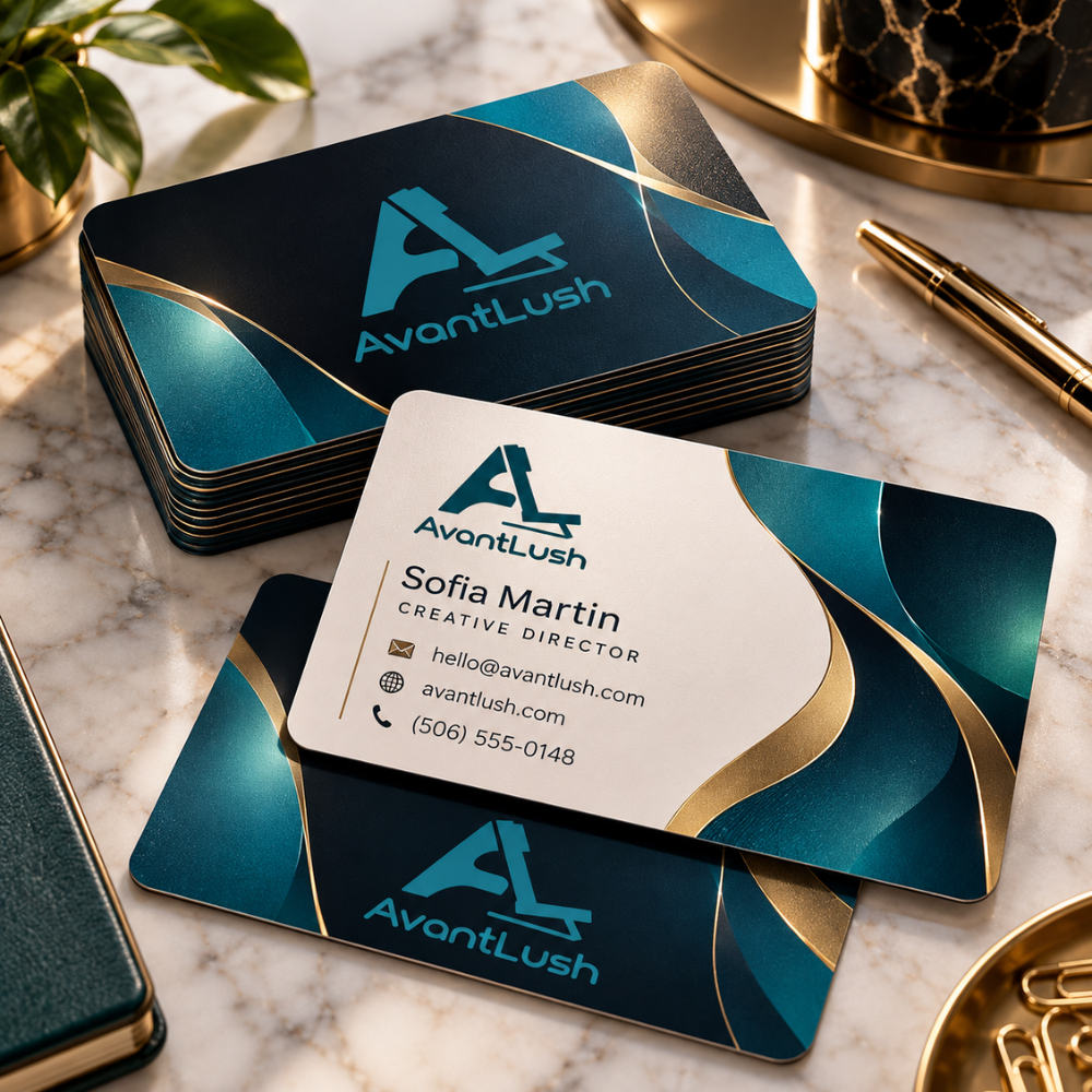Full-Colour QR Code Business Cards — Photo 3