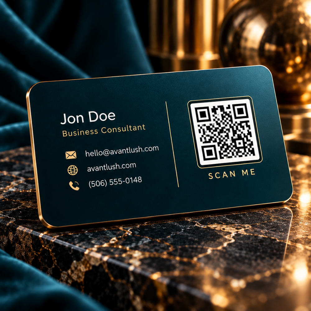 Custom Colour QR Code Business Cards — Photo 5