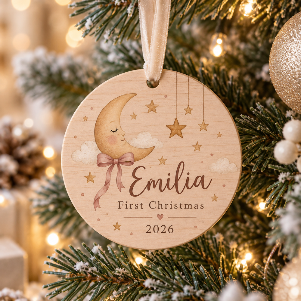 Personalized Baby's First Christmas Ornament — Photo 4