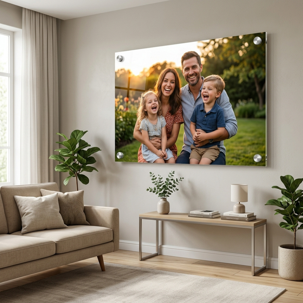 Personalized Family Photo Acrylic Print — Photo 1