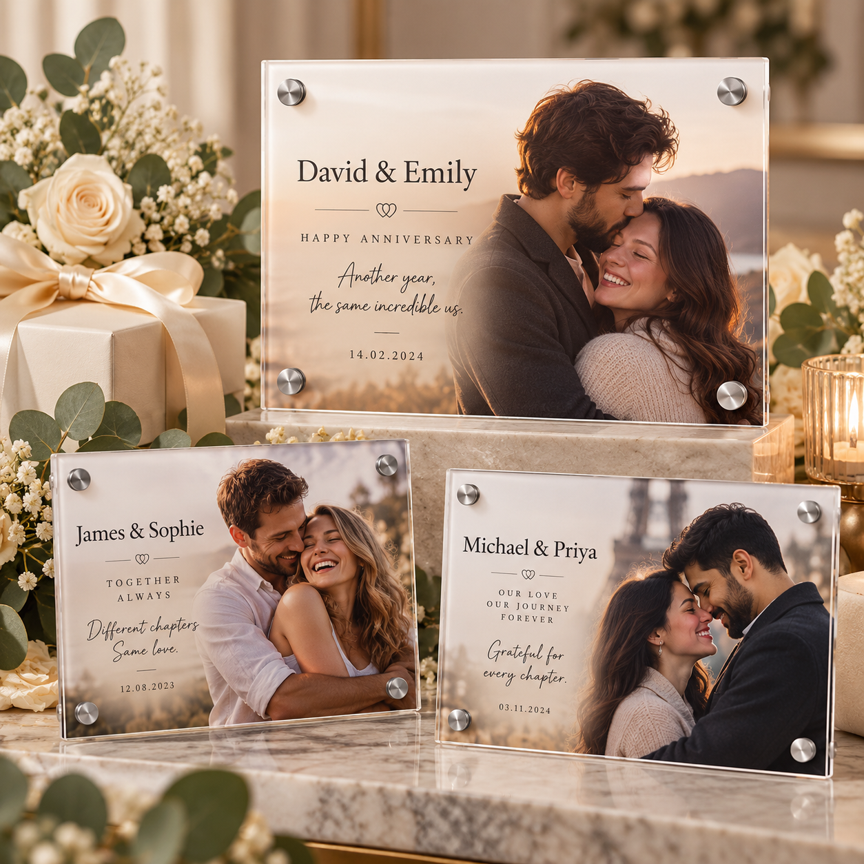 Personalized Couple & Anniversary Acrylic Photo Print — Photo 2