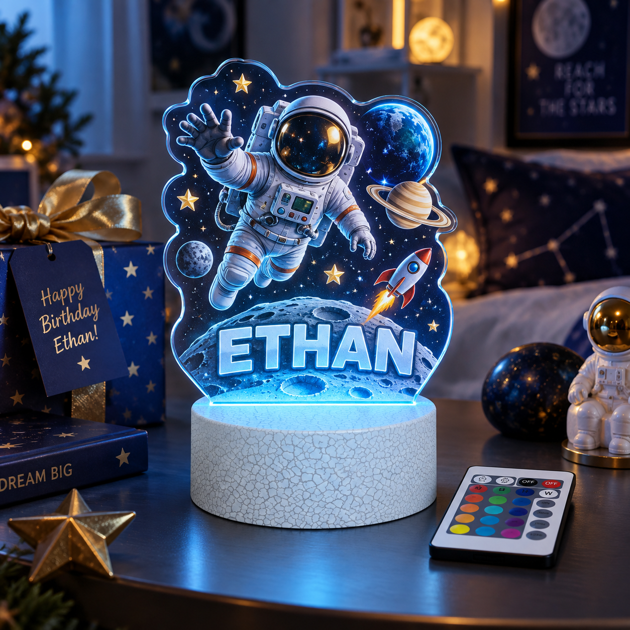 Personalized Baby Name LED Night Light — Photo 5