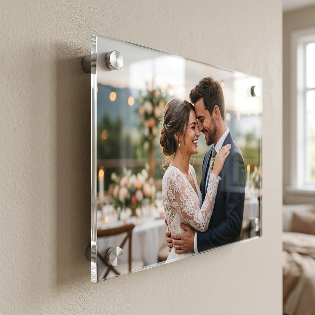 Wedding Acrylic Photo Frame — Photo 1